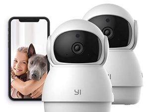 Caméra de sécurité YI 2pc Pan-Tilt Dome