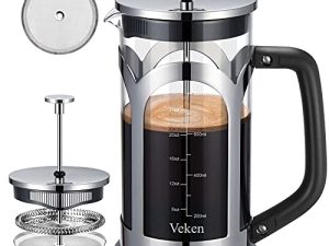 Veken French Press Cafetière et théière
