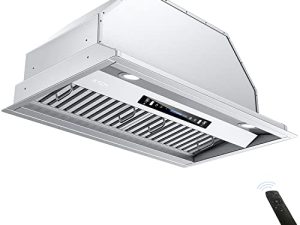 IKTCH Hotte de cuisine intégrée/insert 900 CFM