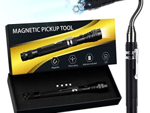 Outil de ramassage magnétique LED pour homme