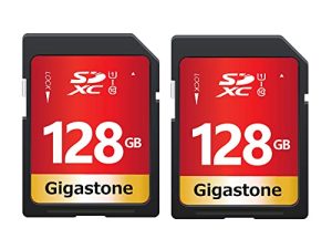 Gigastone Lot de 2 cartes SD 128