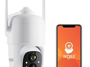 Dzees Caméras de sécurité 2K sans fil