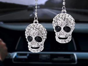 Accessoires de voiture crâne de sucre pour