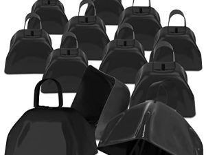 Lot de 12 mini cloches de vache