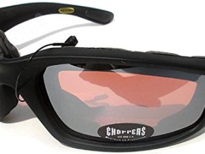 Conduite de nuit Lunettes de moto rembourrées