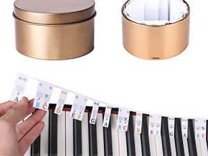 Autocollants Amovibles pour Clavier de Piano -