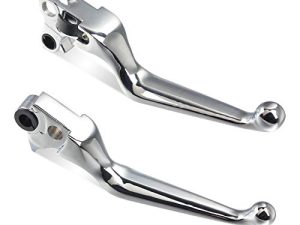 NTHREEAUTO Levier d'embrayage de frein chromé compatible