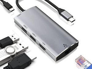 Hub Ethernet USB C