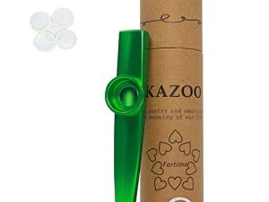 Fartime vert exquis Kazoo en alliage d'aluminium