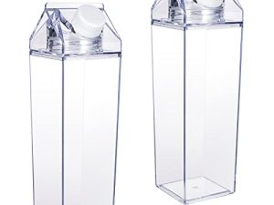 BUBABOX Lot de 2 bouteilles d'eau en