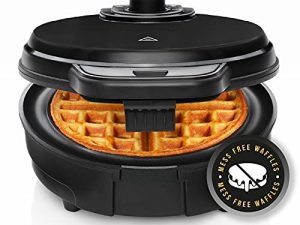 Chefman Gaufrier belge anti-débordement avec sélecteur de