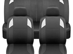 carXS Monaco Housses de siège noires pour