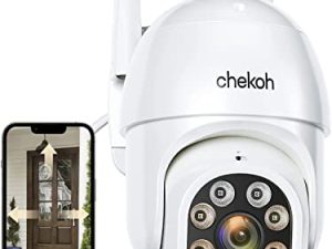 Caméras de sécurité 2K pour l'extérieur -