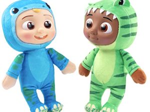 CoComelon JJ & Cody Dinosaure en peluche