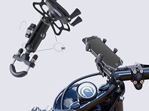 LAZORA Support de téléphone pour moto Matériau