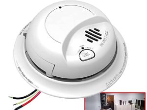 SecureGaurd 1080P HD Détecteur de Fumée WiFi