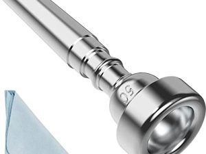 Embouchure de trompette argentée Embouchure de trompette