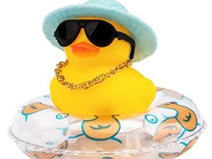 wonuu Canard en Caoutchouc de Voiture Décoration