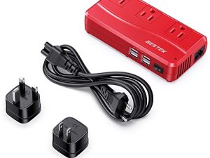 BESTEK Adaptateur de voyage universel 220 V