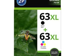 63XL Cartouches d'encre Noir Couleur Combo Pack