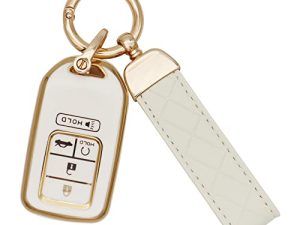 SUNCARACCL Housse de porte-clés pour Honda avec