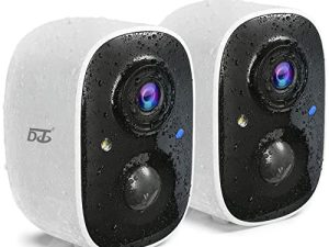 Caméra d'extérieur sans fil 2 pièces