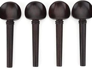 Jiayouy 4 pièces Violoncelle Tuning Peg Bois
