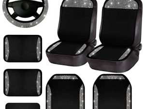 Lot de 10 accessoires de voiture Bling