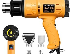 SEEKONE Pistolet à air chaud 1800 W