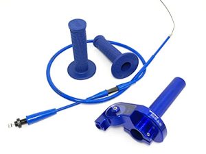 7/8 pouces 22mm Throttle Twists Grip CNC