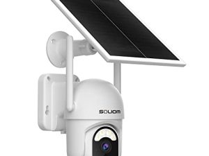 SOLIOM Caméras de sécurité solaires cellulaires 3G/4G