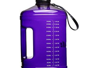 SLUXKE Bouteille d'eau de 1 gallon Portable