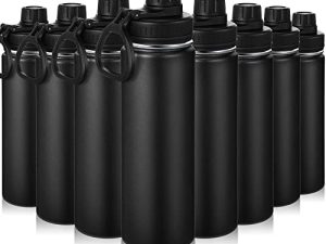 Lot de 8 bouteilles d'eau de sport