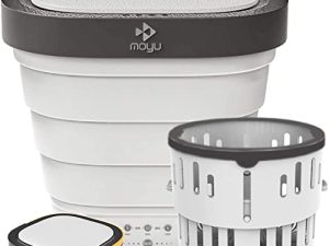 MOYU Mini laveuse à seau portable pliable