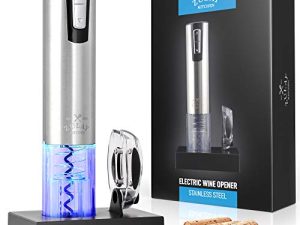 Zulay Ouvre-bouteille électrique avec socle de charge