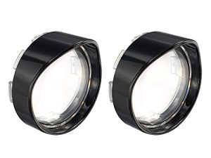 NTHREEAUTO Clear Bullet Turn Signal Lens Cover