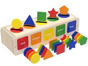 SHARKWOODS Montessori Jouets pour 1 2 3