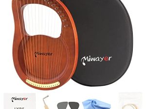 Miwayer Lyre Harp 16 Cordes Instrument de