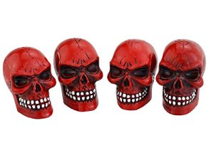 Abfer Skull Tire Wheel Air Cap Valve