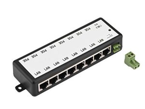 POE Ethernet 8 canaux 10/100Mbps Module d'alimentation