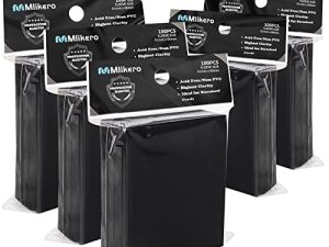500 pochettes de cartes noires Toploaders pour