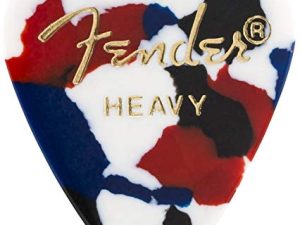 Fender Classic Celluloid Guitar Picks 351 Forme