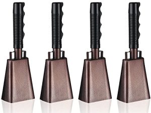Lot de 4 cloches de vache en