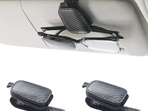 Yuoyar 2 Packs Porte-Lunettes de Soleil pour