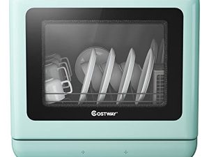 COSTWAY Lave-Vaisselle de Comptoir Portable