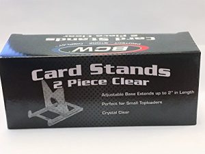 Boîte de 20 présentoirs de cartes BCW