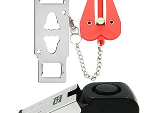 HNHMT Serrure de porte portable améliorée et