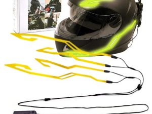 Lumière de casque de moto