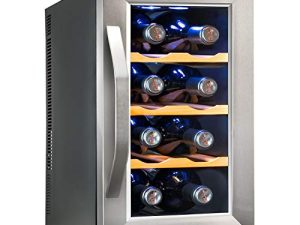 Ivation Refroidisseur/refroidisseur à vin thermoélectrique 8 bouteilles