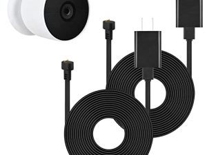 Lot de 2 câbles d'alimentation compatibles avec